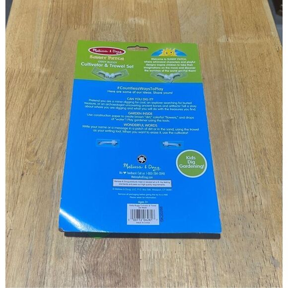 Melissa & Doug Giddy Buggy Cultivator Set NEW Shovel & Rake Only - Picture 4 of 6